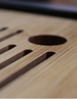 Чабань №7, бамбук, 28х28 см