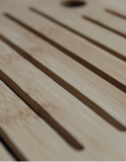 Чабань №8, бамбук,19х19 см