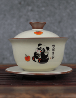 Гайвань «Панда», 120 мл, керамика