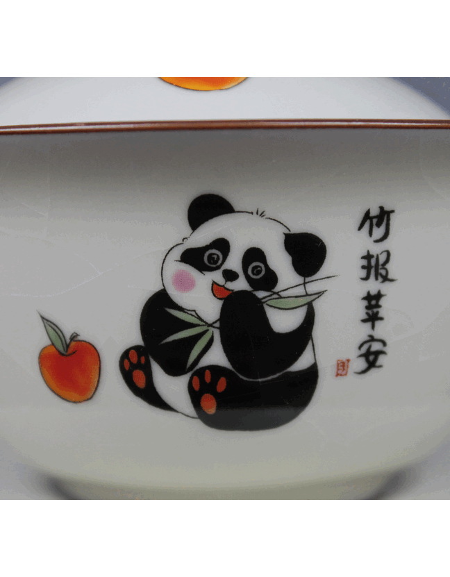Гайвань «Панда», 120 мл, керамика