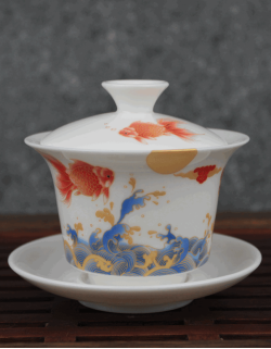 Гайвань "Золотая Рыбка", 120 мл, керамика