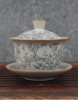 Гайвань "Цветущее персиковое дерево", 120 мл, керамика