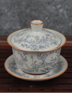 Гайвань "Цветущее персиковое дерево", 120 мл, керамика