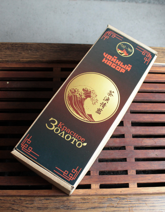 Чайный набор "Красное Золото"