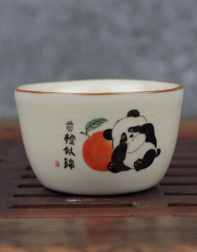 Пиала "Игривая Панда", 50 мл, керамика