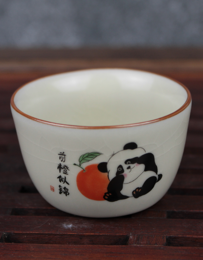 Пиала "Игривая Панда", 50 мл, керамика