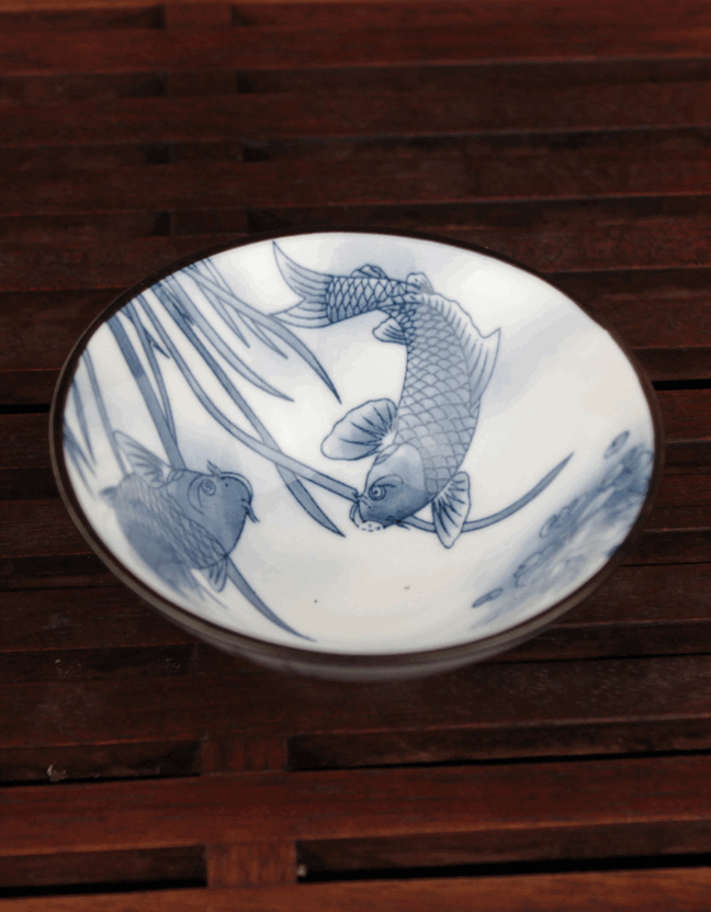 Пиала "Подводный мир" №2, 60 мл, керамика