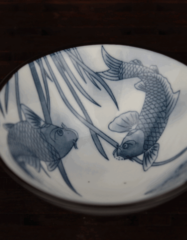 Пиала "Подводный мир" №2, 60 мл, керамика