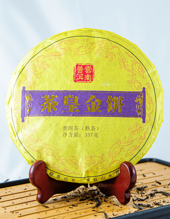 Шу Пуэр «Золотой Блин Императорского Чая»