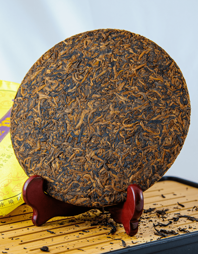 Шу Пуэр «Золотой Блин Императорского Чая»
