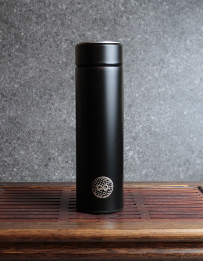 Термос 400 мл, чёрный