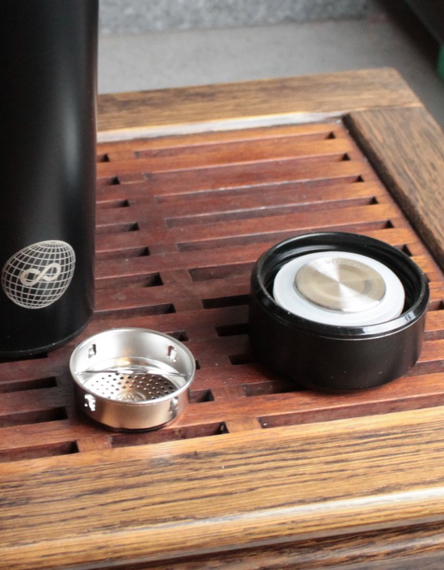 Термос 400 мл, чёрный