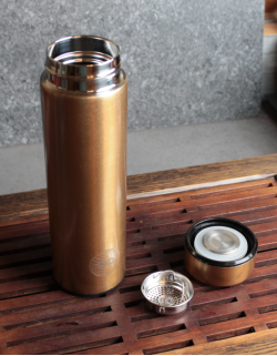 Термос 400 мл, золото