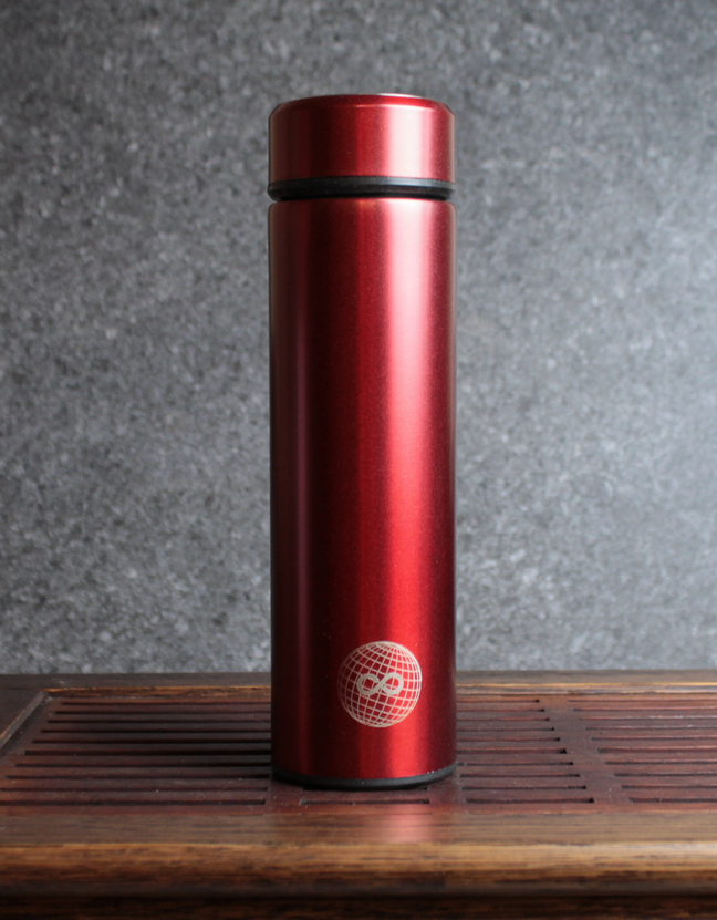 Термос 400 мл, красный