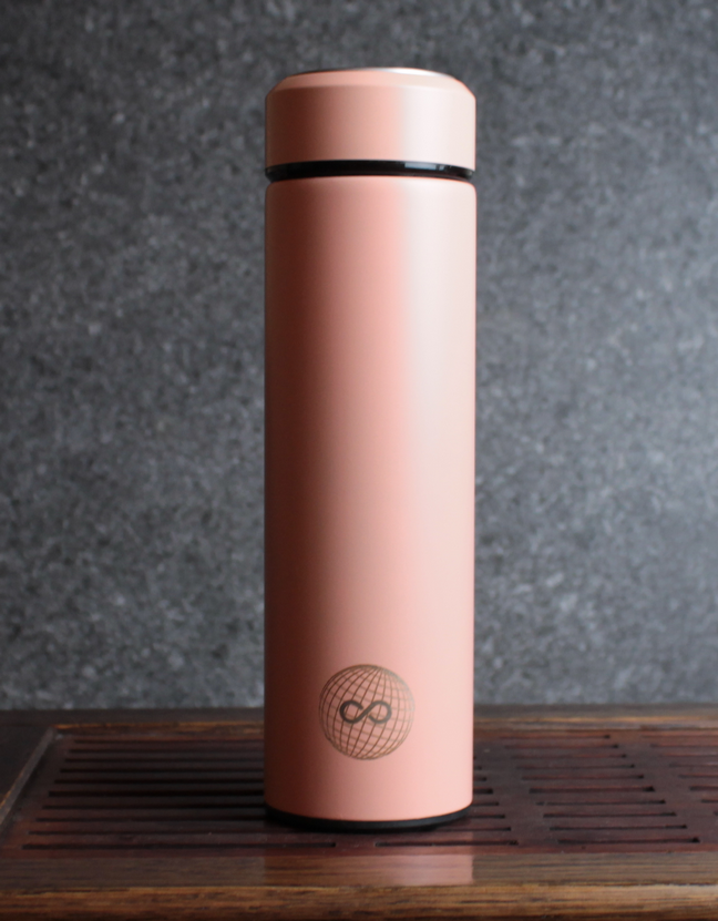 Термос 400 мл, розовый