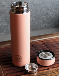 Термос 400 мл, розовый