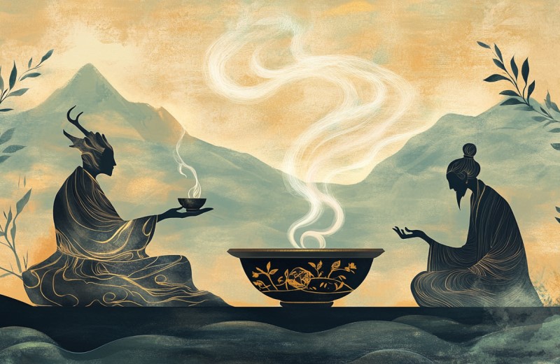 Китайские императоры пьют чай